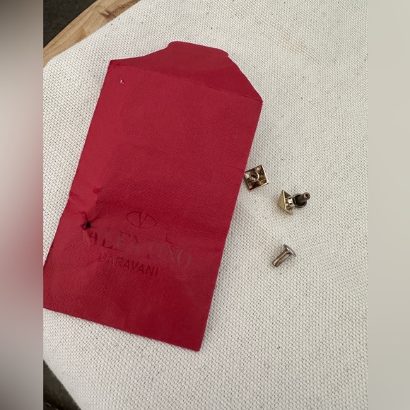 MINI ROCKSTUD GRAINY CALFSKIN BAG - Picture 13 of 15